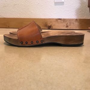 Wooden sandals